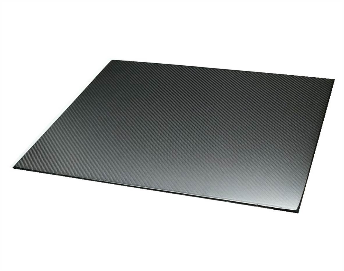 Carbon fiber sheet 100x100 cm, thickness 5 mm (0.196) - Dexcraft